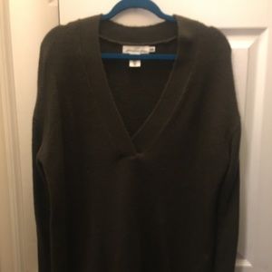 Super Cozy H&M Long V-neck Sweater